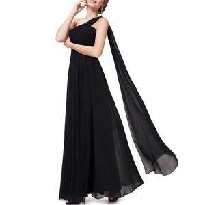 Alex Evenings | Elegant Maxi Evening Dress black cocktail evening formal dress